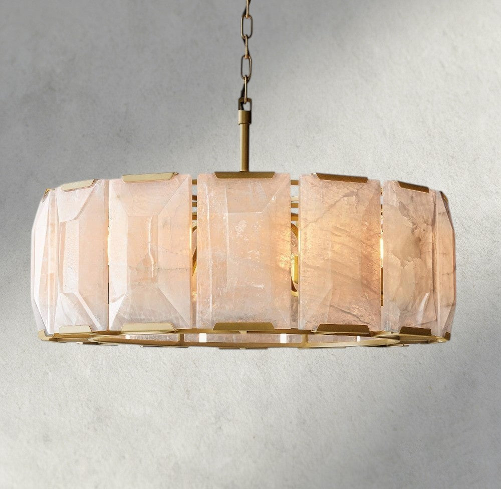 Harlow Calcite Round Chandelier 19", 31", 43", 60"