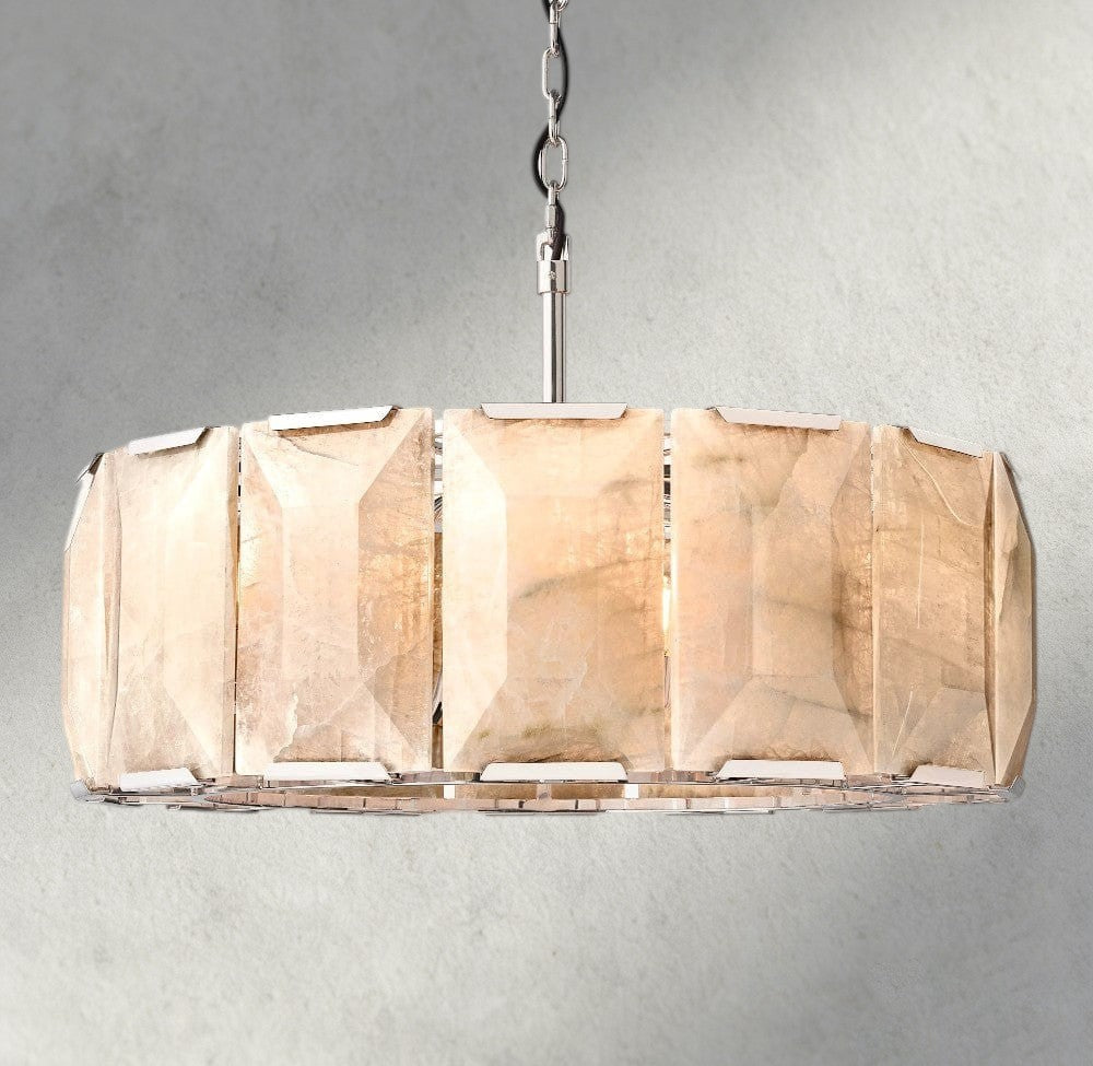 Harlow Calcite Round Chandelier 19", 31", 43", 60"