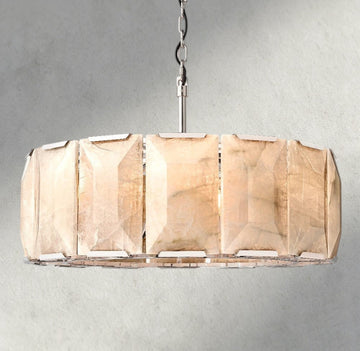 Harlow Calcite Round Chandelier 19", 31", 43", 60"