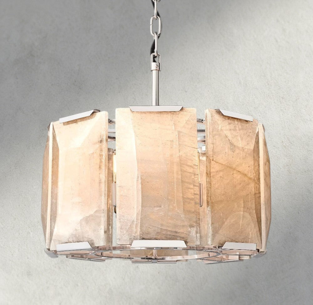 Harlow Calcite Round Chandelier 19", 31", 43", 60"