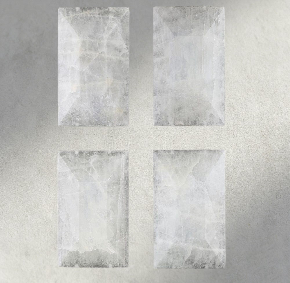 Harlow Calcite Triple Sconce