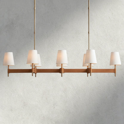 8 Light Hastings Linear Chandelier