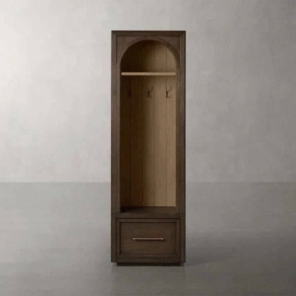 Hattie Single Entryway Cabinet in Oak 25-Inchw