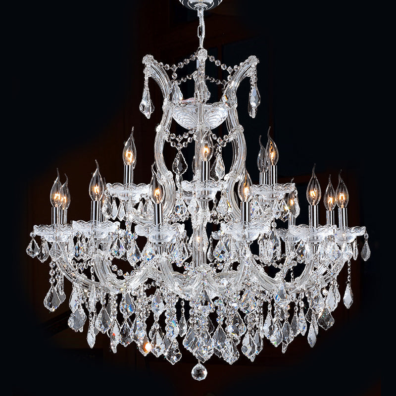 Hotel Custom Maria Theresa Crystal Chandeliers