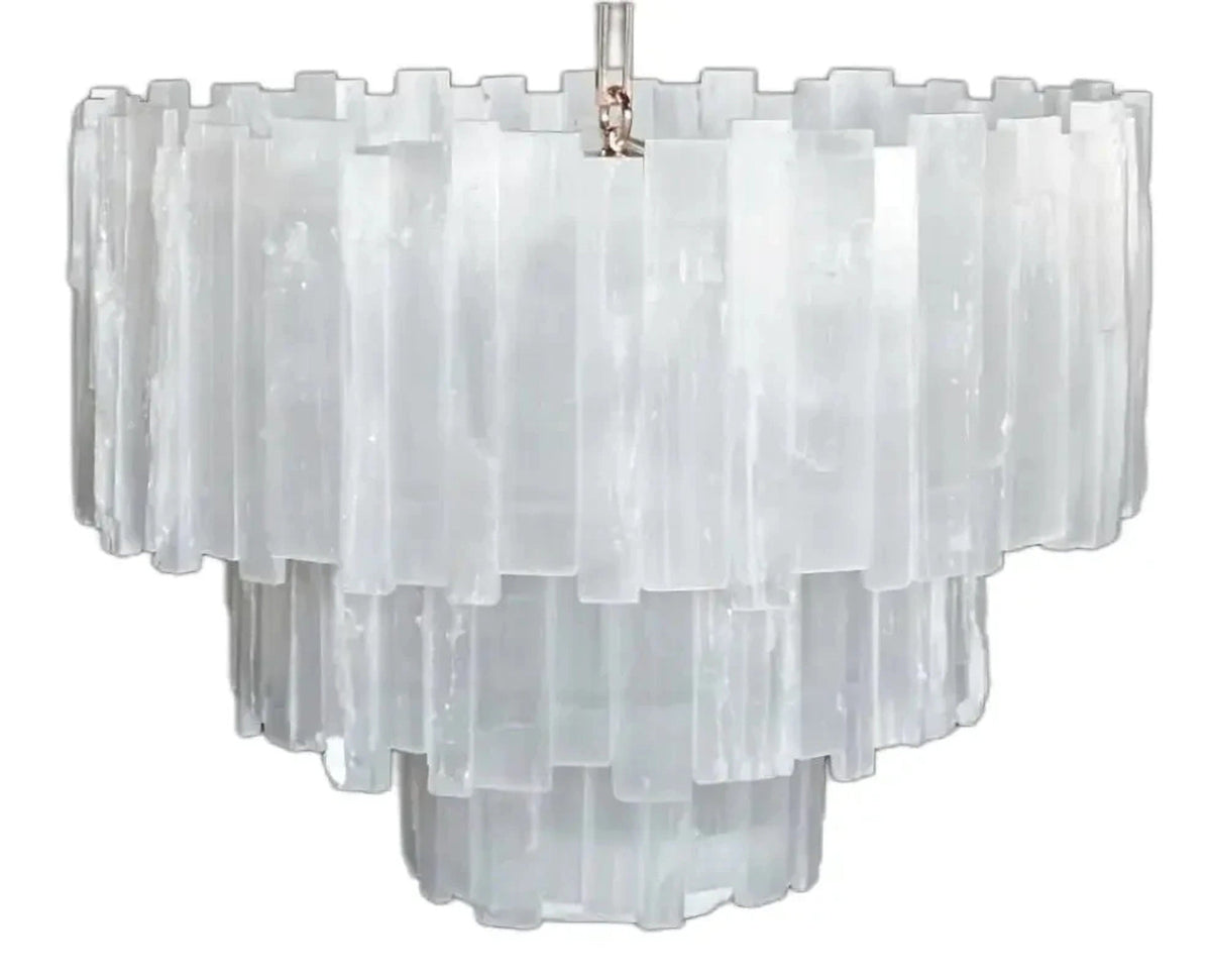 Shahida Selenite Chandelier