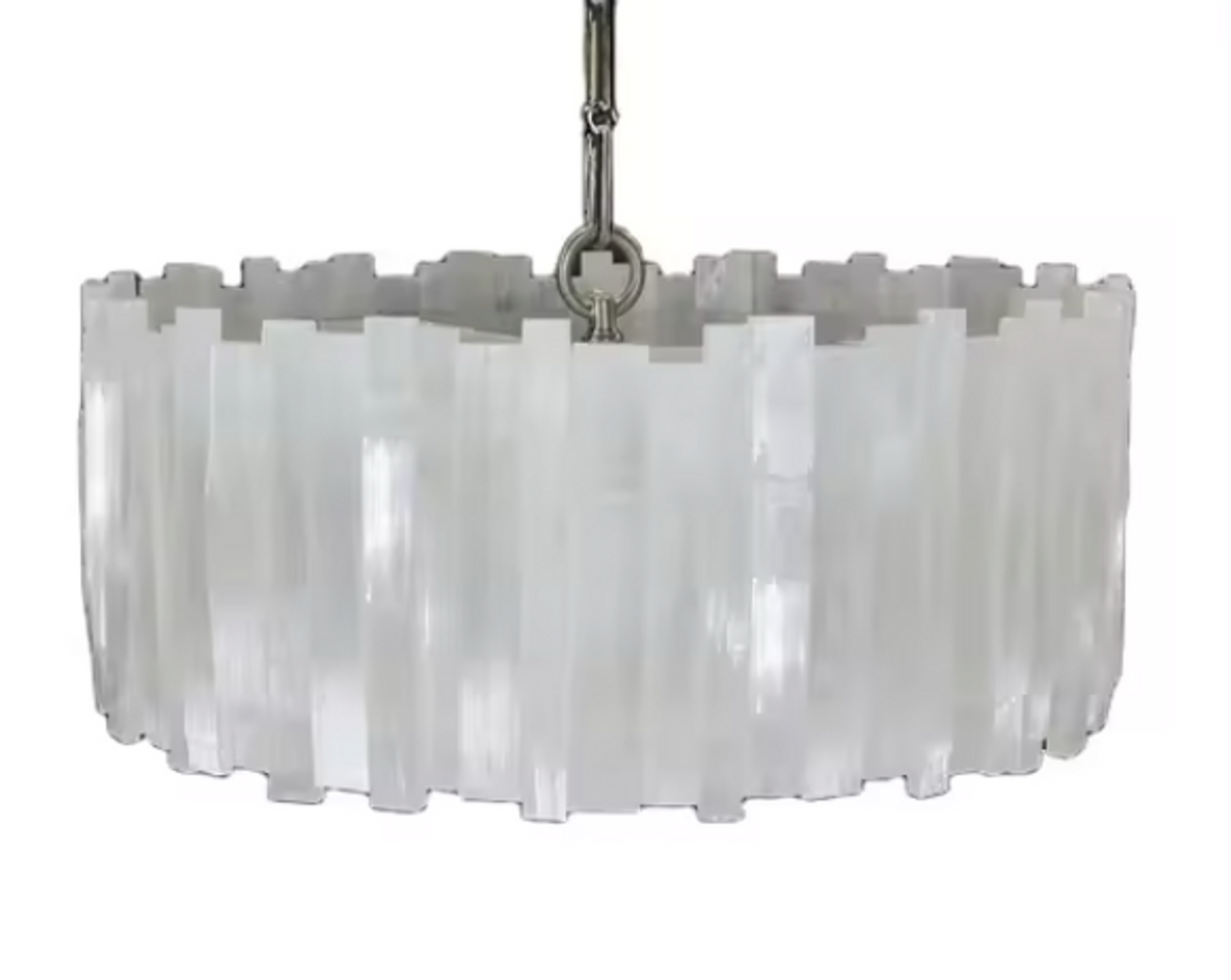 Shahida Selenite Chandelier