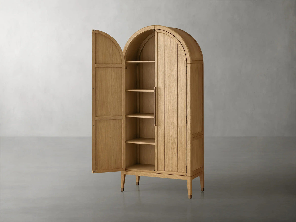 Hattie Accent Cabinet in Oak 36-Inchw 46-Inchw