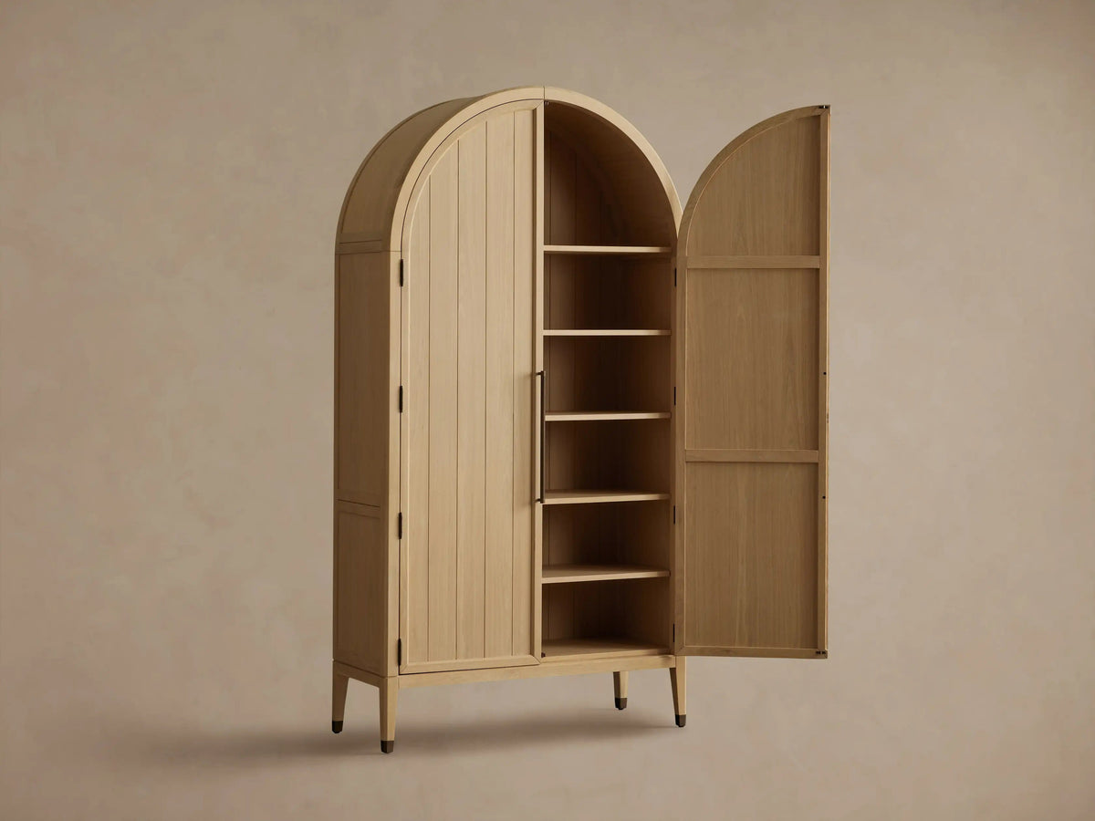 Hattie Accent Cabinet in Oak 36-Inchw 46-Inchw