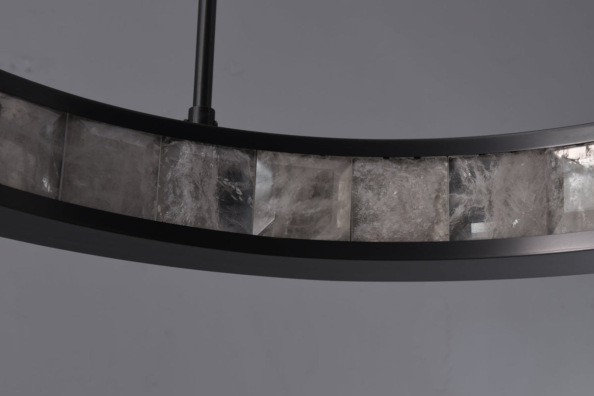 Rock Crystal Concorde Chandelier