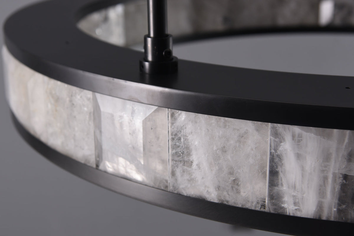 Rock Crystal Concorde Chandelier