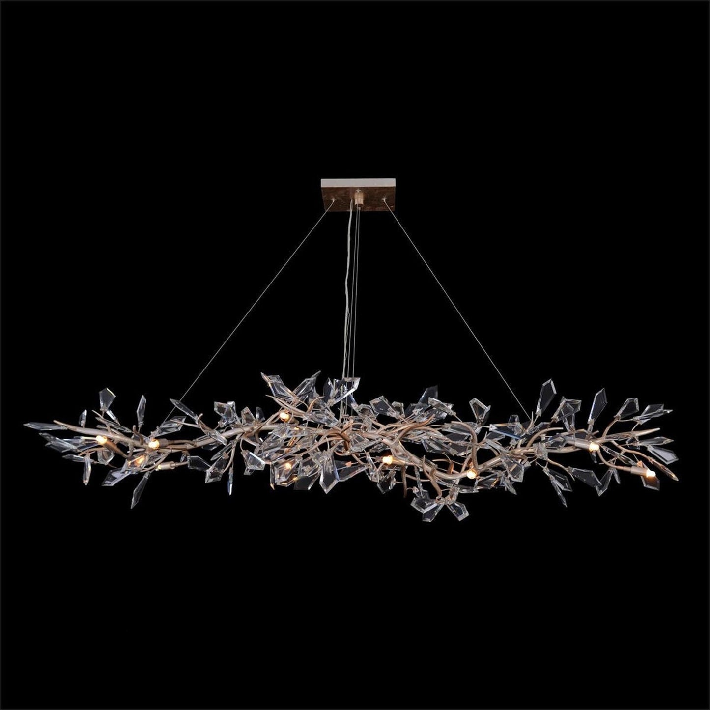 Kotta Fourteen - Light Cut - Crystal Oblong Chandelier - Blushlighting