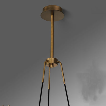 Letitia Crystal Chandelier 3 Light - Manor Lights