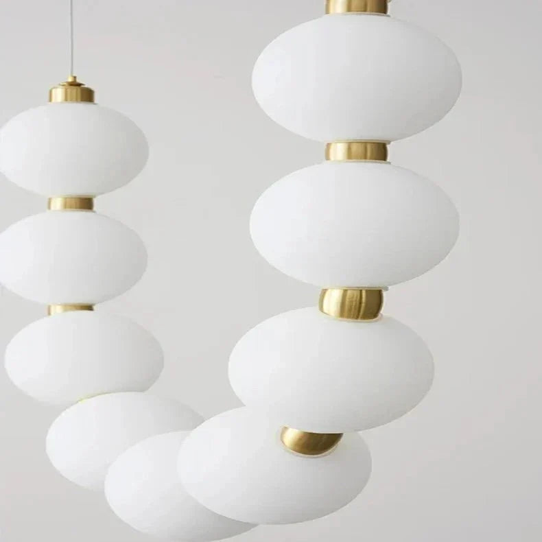 Lexi Modern Acrylic Orb Chandelier - Warm white 3000KManor Lights