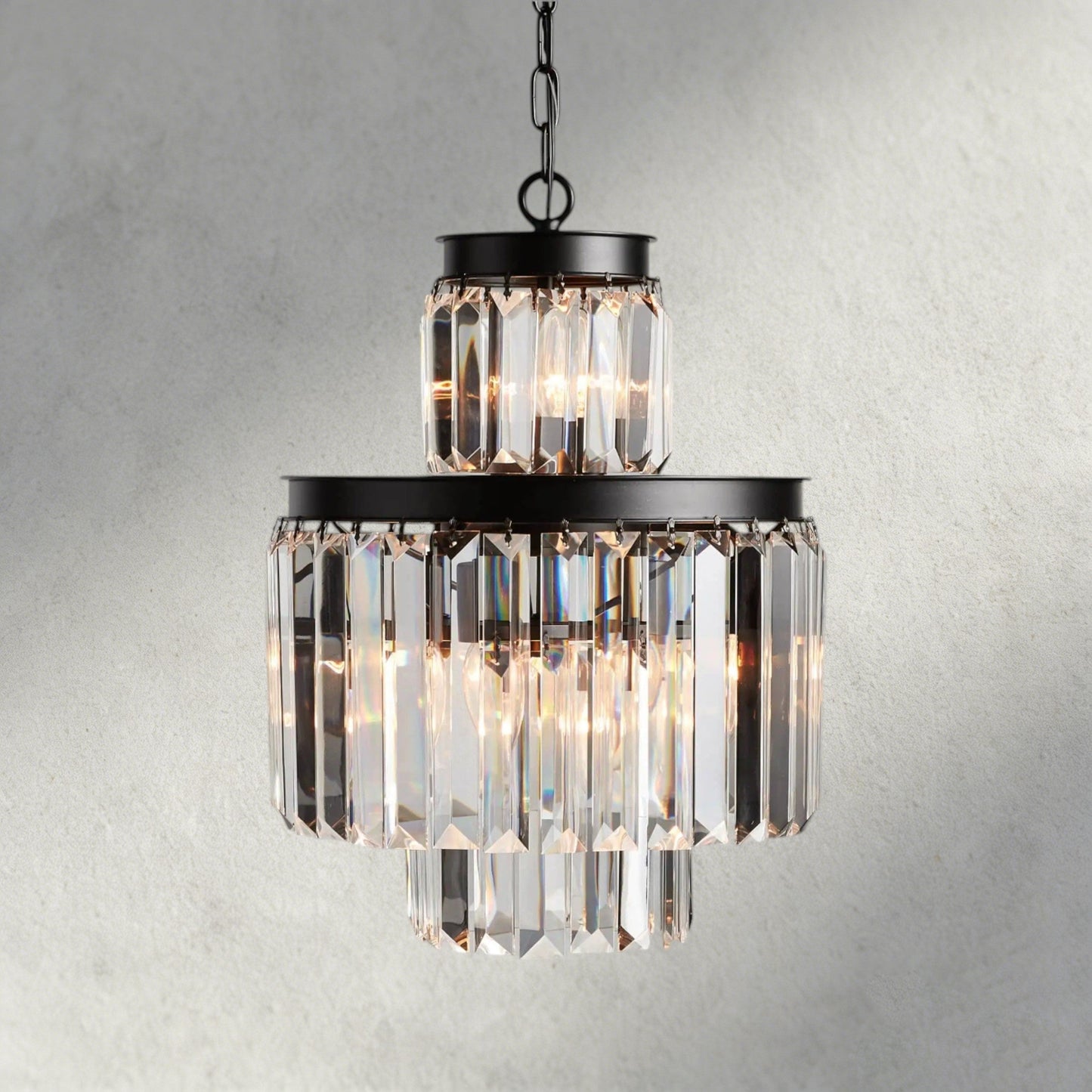 15" / Bronze Leyland Chandelier 15", 20", 32"