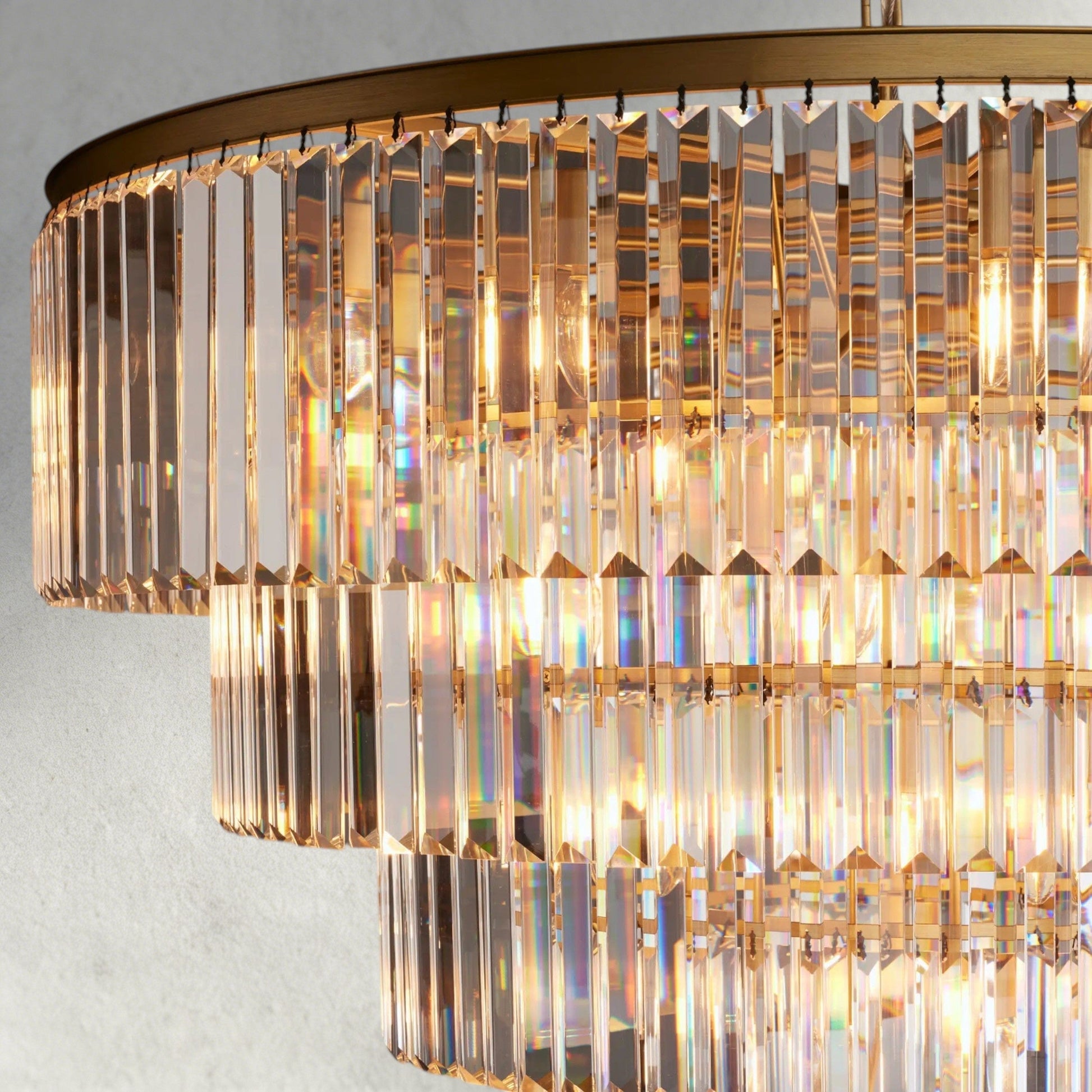 Leyland Tiered Round Chandelier