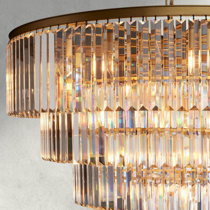 Leyland Tiered Round Chandelier