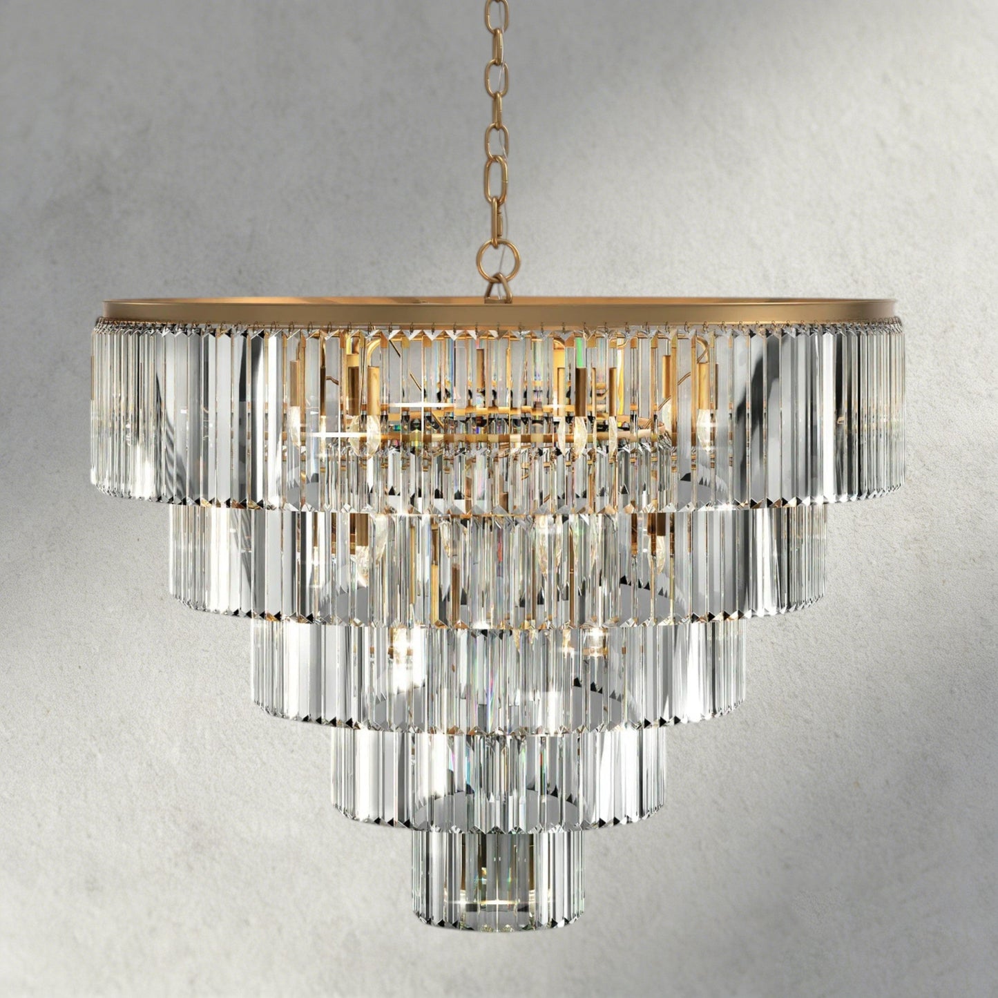 Leyland Tiered Round Chandelier