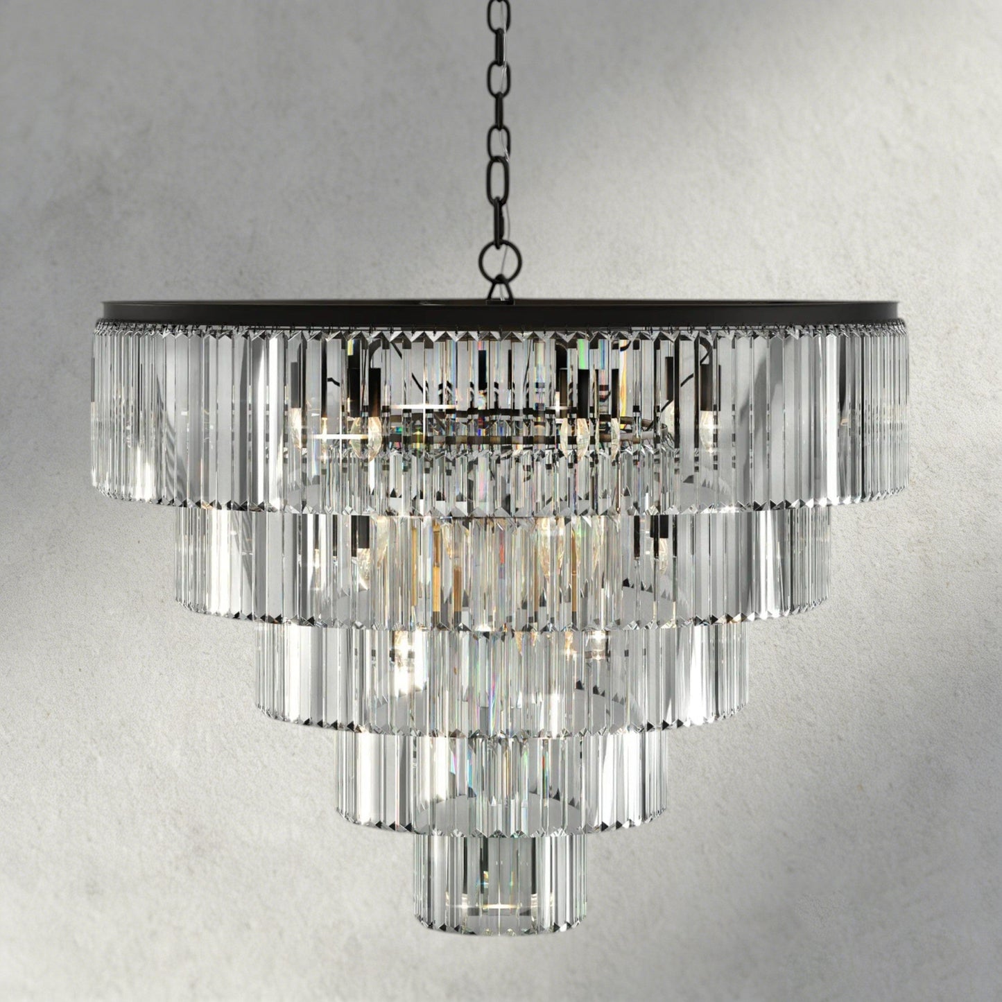 Leyland Tiered Round Chandelier