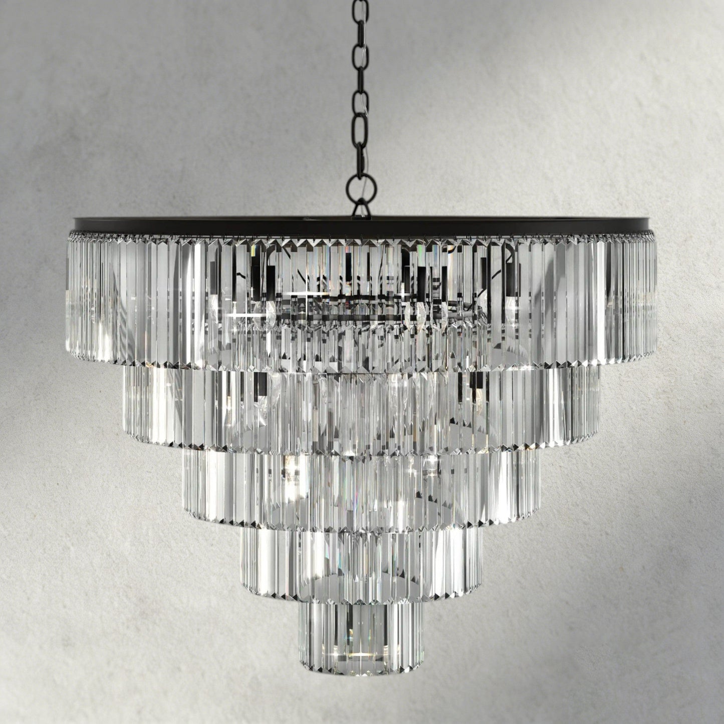 Leyland Tiered Round Chandelier