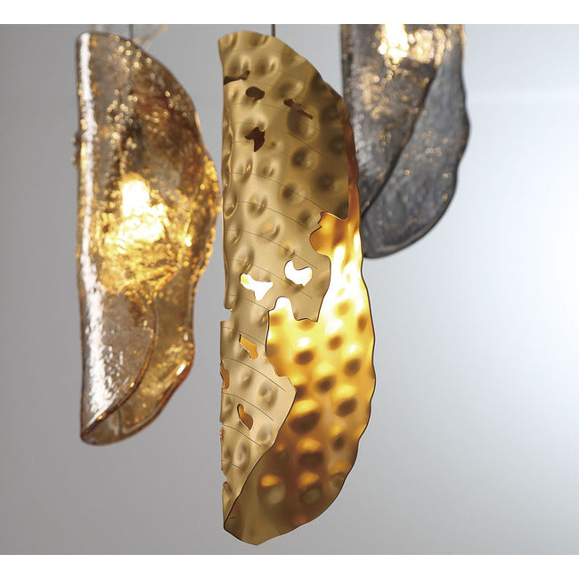 Flare Oval Multi Light Chandelier