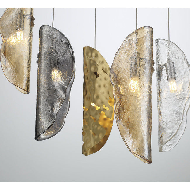 Flare Oval Multi Light Chandelier