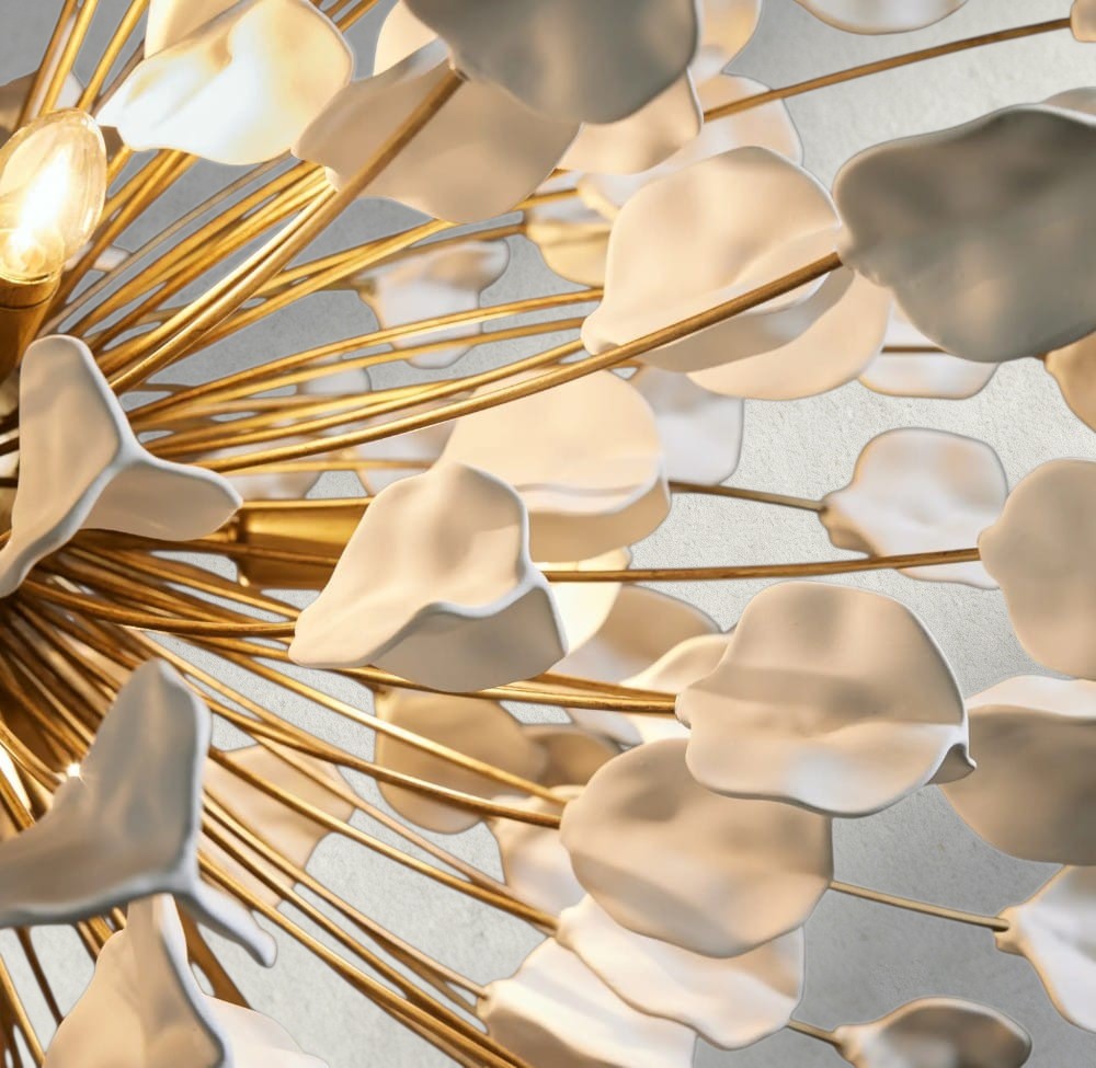Lunaria Ceramic Chandelier