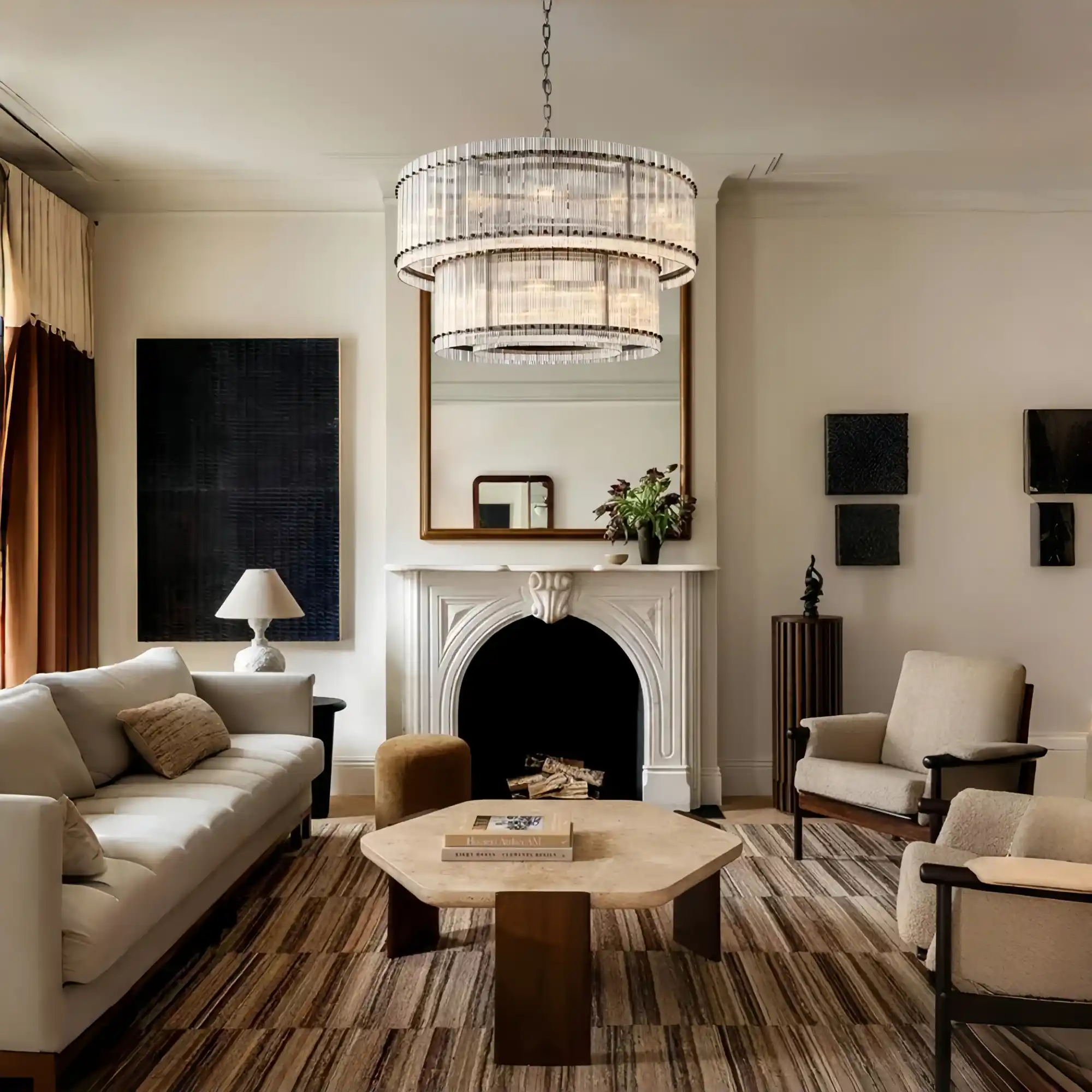 San Marco Two-Tier Round Chandelier 22", 37", 48", 60"