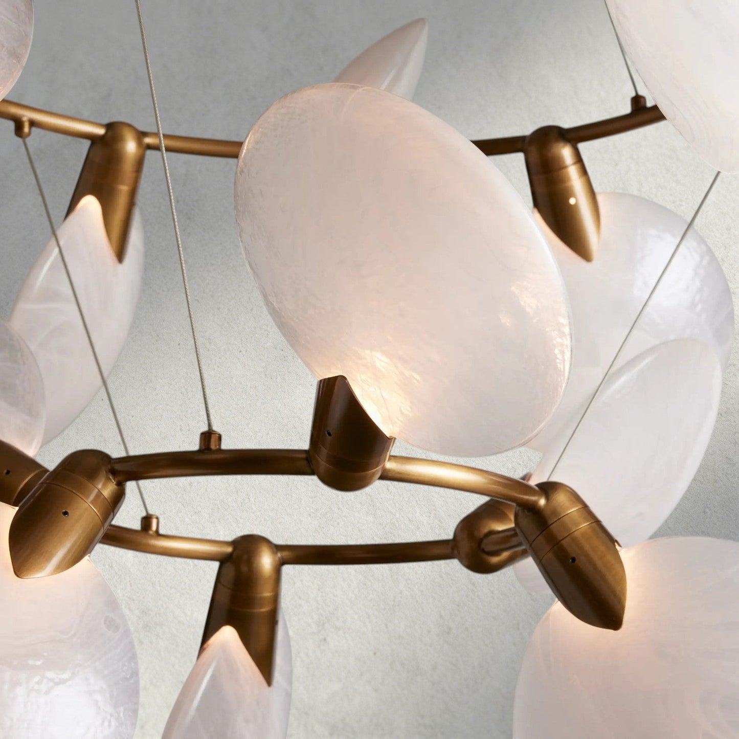 47" Lyla 2-Tier Round Chandelier