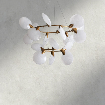 47" Lyla 2-Tier Round Chandelier