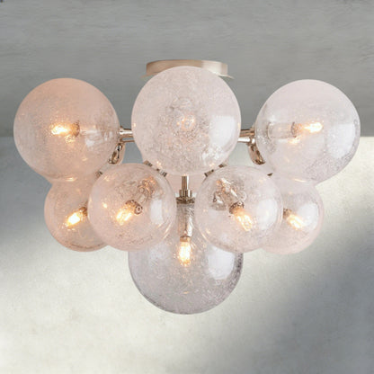 Nickle Mandoza Flush Mount