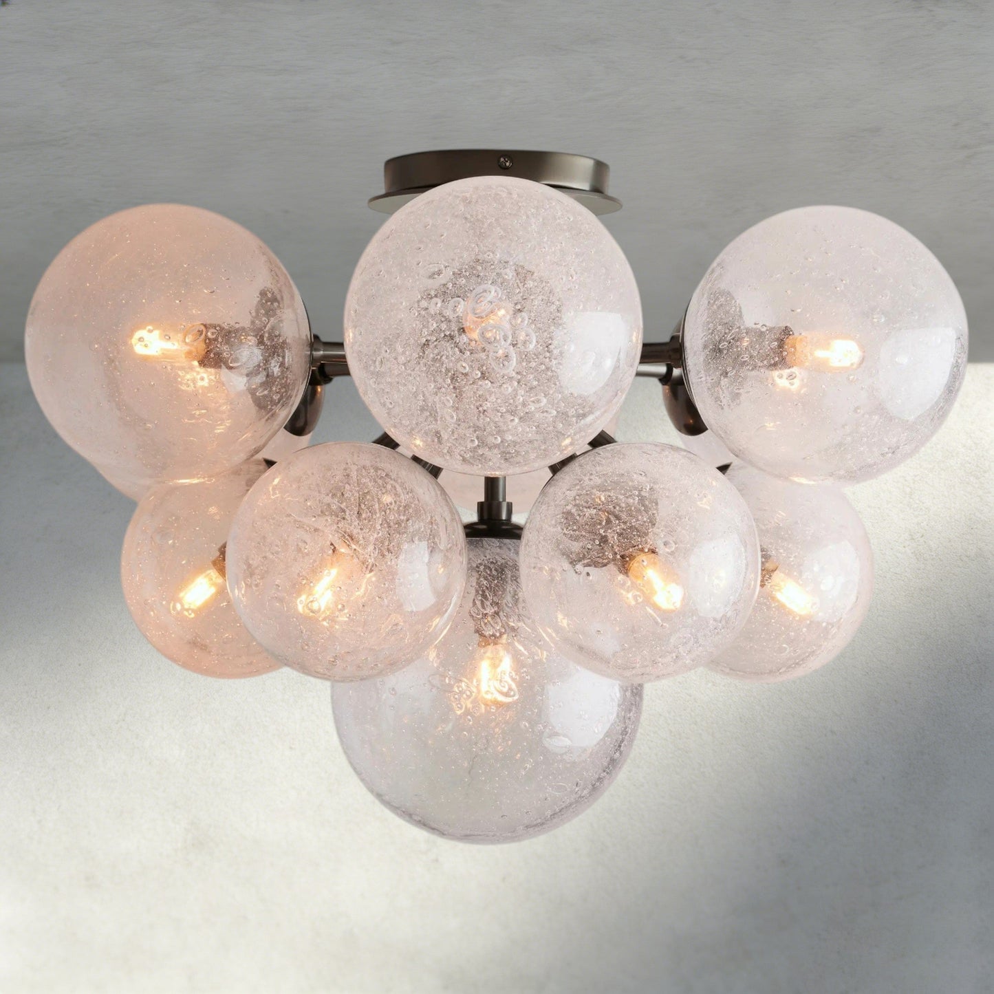 Bronze Mandoza Flush Mount
