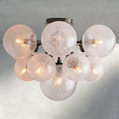 Bronze Mandoza Flush Mount