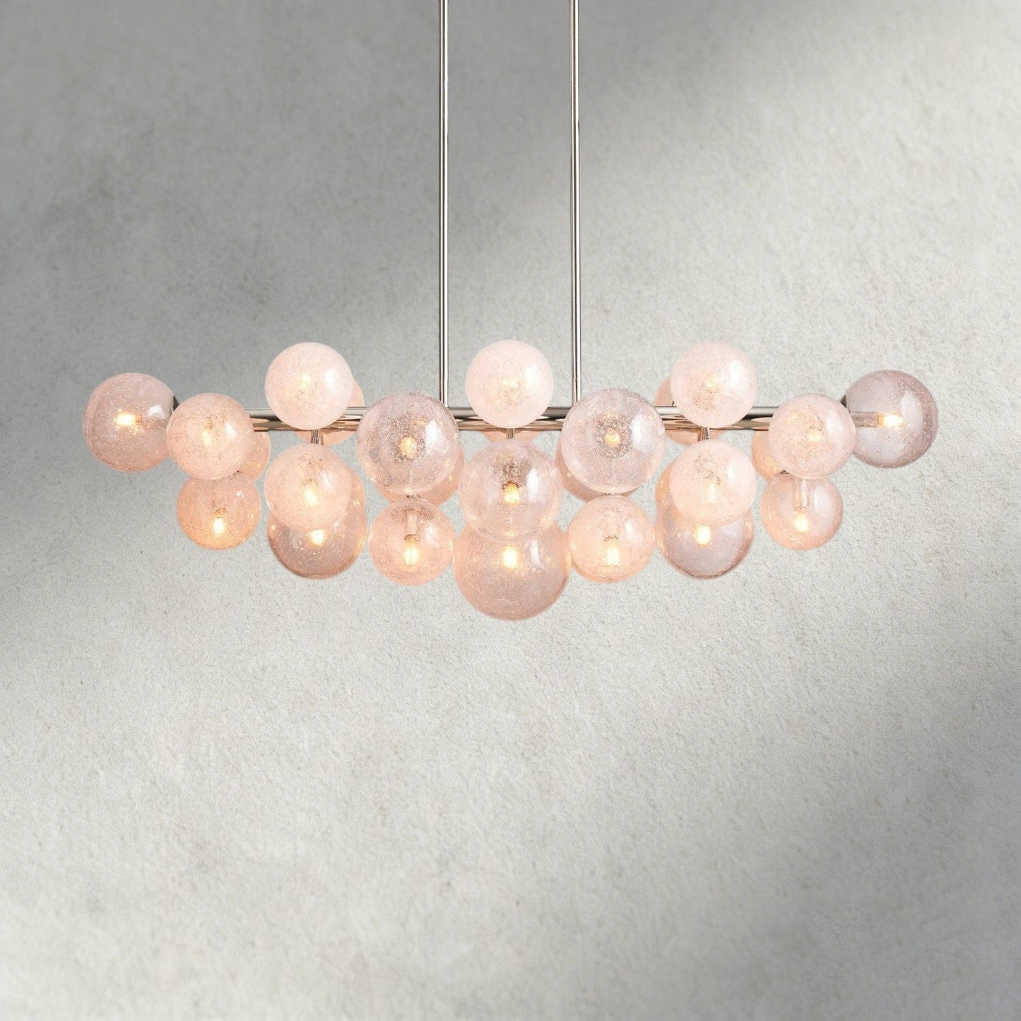 Nickle Mandoza Linear Chandelier