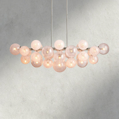 Nickle Mandoza Linear Chandelier