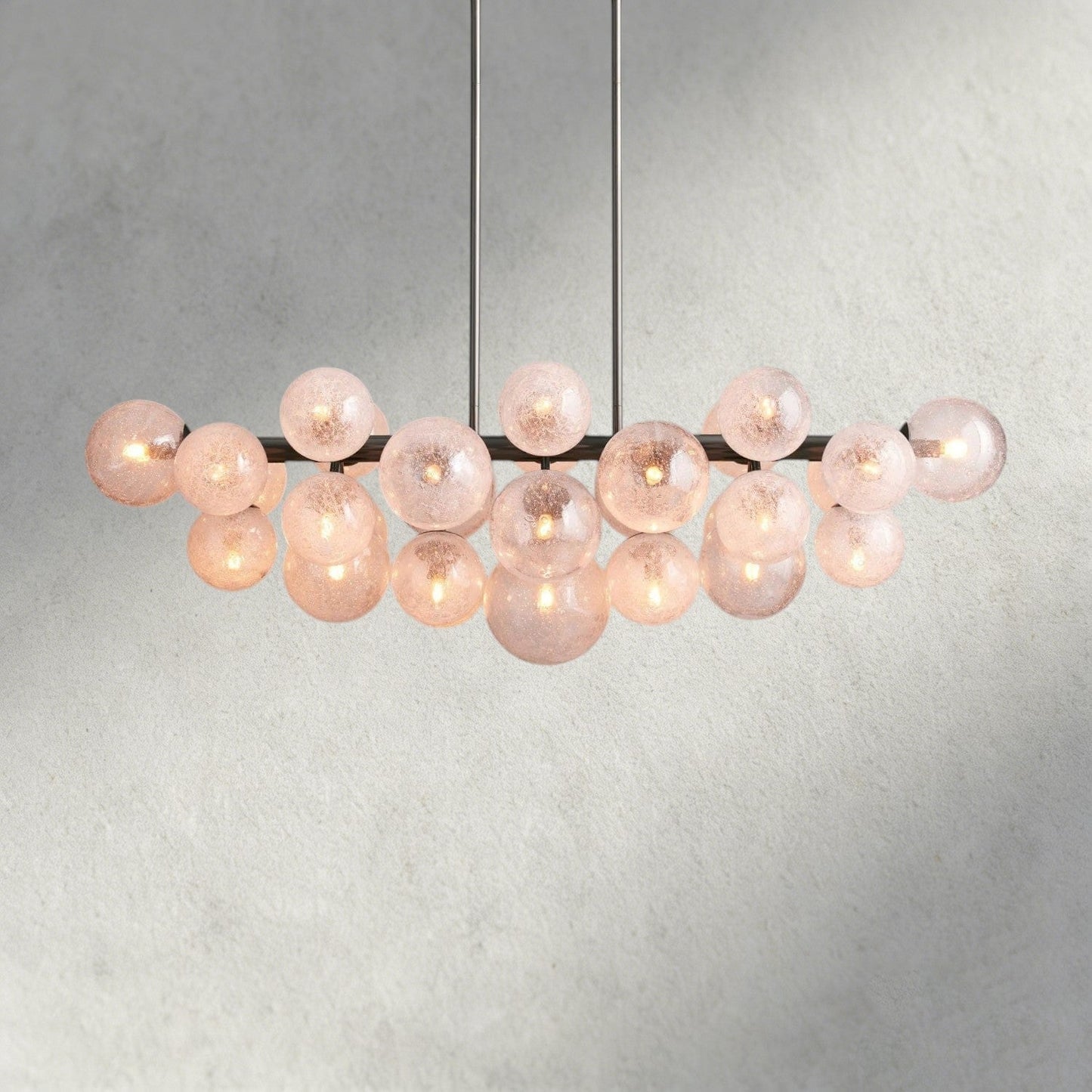 Bronze Mandoza Linear Chandelier
