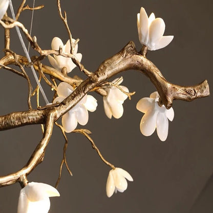 Minas Rustic Tree Branch Chandelier - Black47.24” ( 120 cm )Warm White 3000KBlushlighting