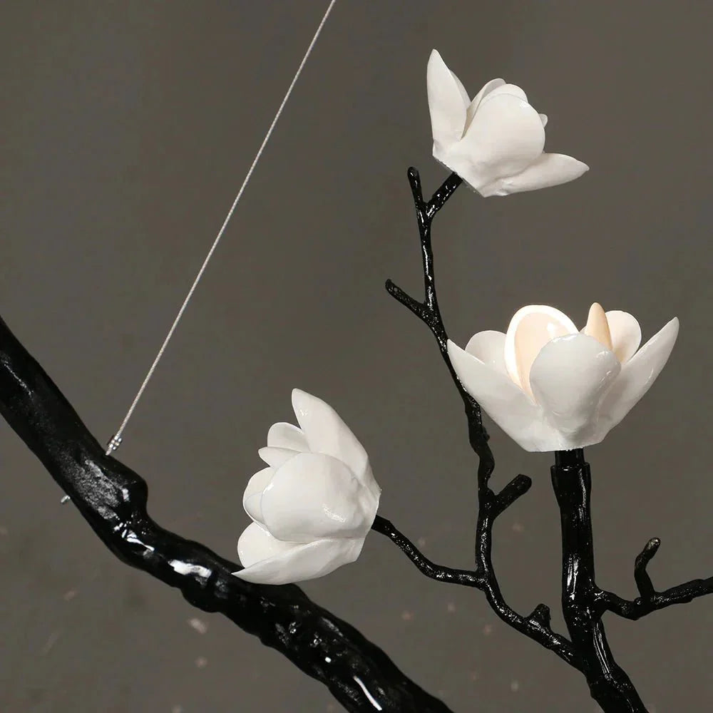 Minas Rustic Tree Branch Chandelier - Black47.24” ( 120 cm )Warm White 3000KBlushlighting