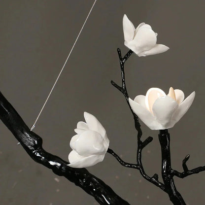 Minas Rustic Tree Branch Chandelier - Black47.24” ( 120 cm )Warm White 3000KBlushlighting