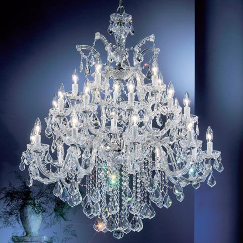 Modern Maria Theresa Crystal Chandelier