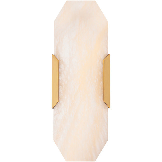 Obelisk Alabaster Wall Sconce