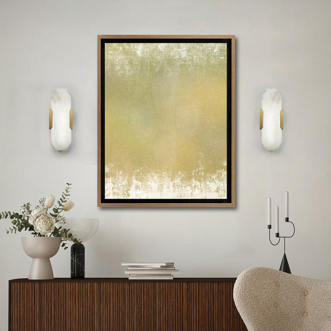 Obelisk Alabaster Wall Sconce