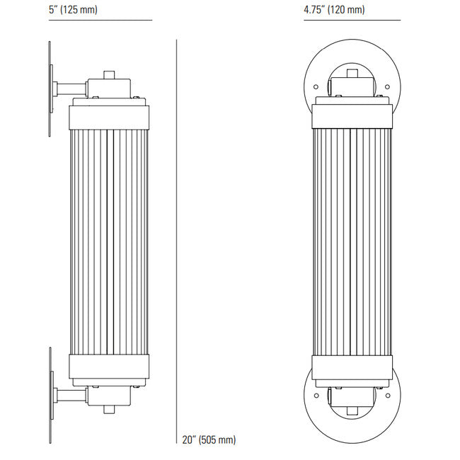 Doric Wall Sconce