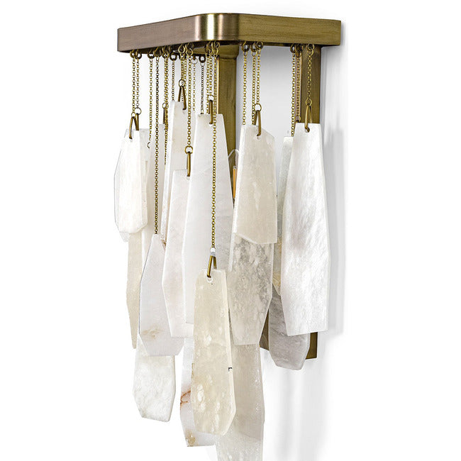 Crest Alabaster Wall Sconce