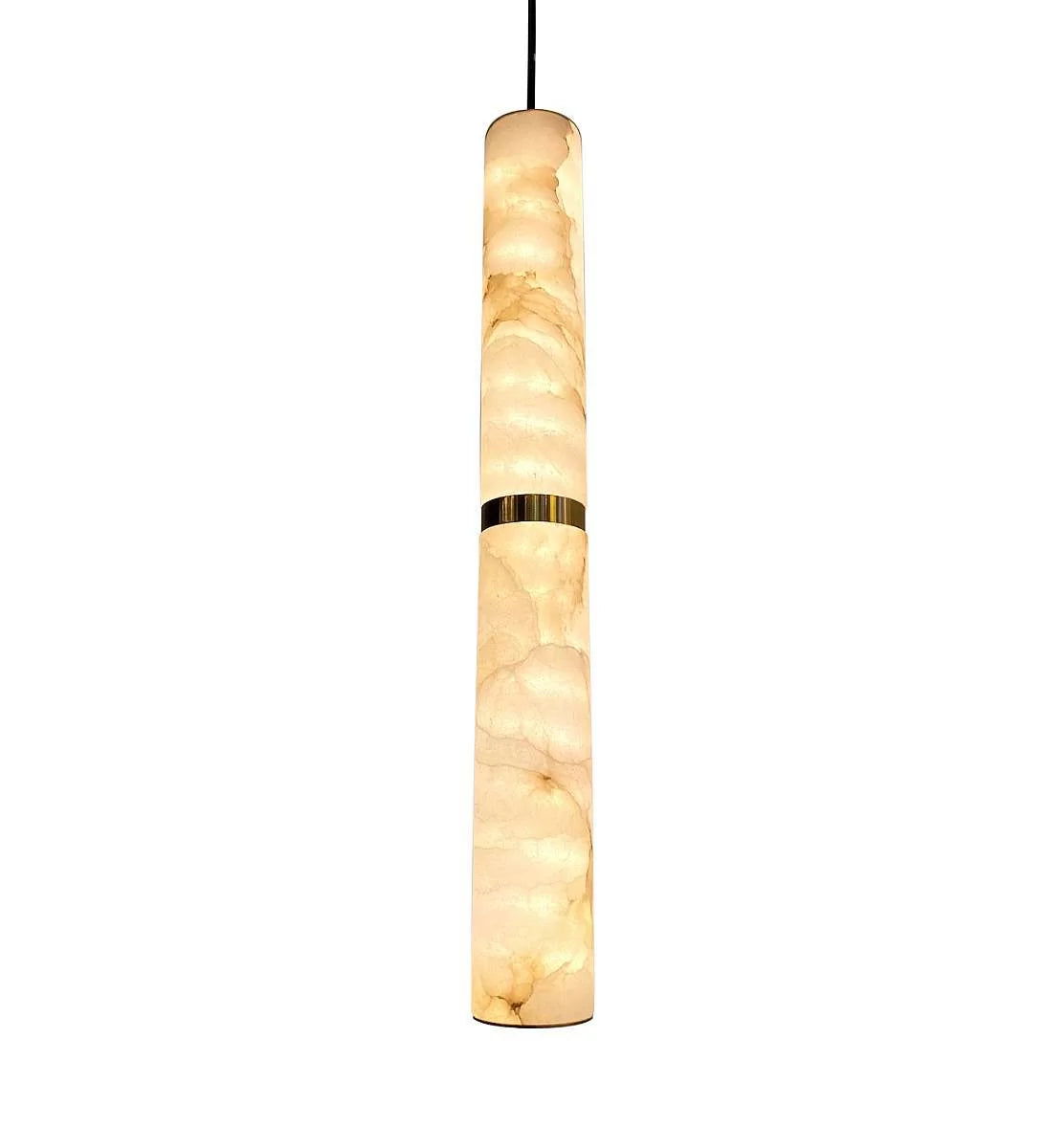 Modern Alabaster Pendant Light for Kitchen Island / bedside