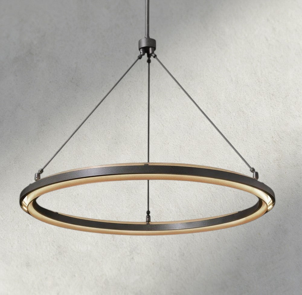 Peralta Round Chandelier 36", 48", 60", 2-Tier 60"
