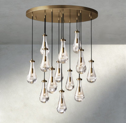 Rain Round Chandelier 18", 36", 47", 60" - Manohaus