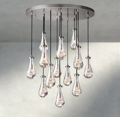 Rain Round Chandelier 18", 36", 47", 60" - Manohaus