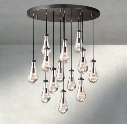 Rain Round Chandelier 18", 36", 47", 60" - Manohaus