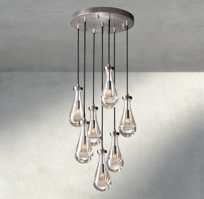 Rain Round Chandelier 18", 36", 47", 60" - Manohaus