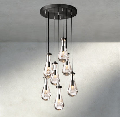 Rain Round Chandelier 18", 36", 47", 60" - Manohaus